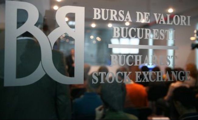 Bursa de la Bucureşti închide în scădere şedinţa de luni