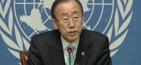Ban Ki-moon: „Istoria îşi va aminti această zi”
