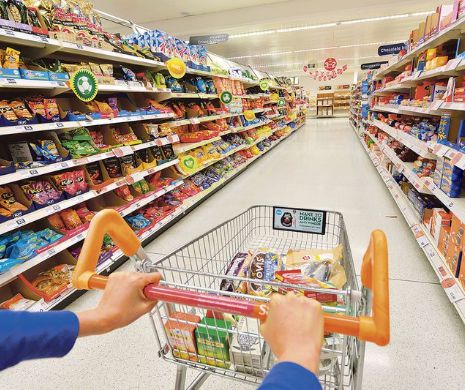 INS: Preţurile alimentelor au scăzut cu peste 7% în ultimele 12 luni