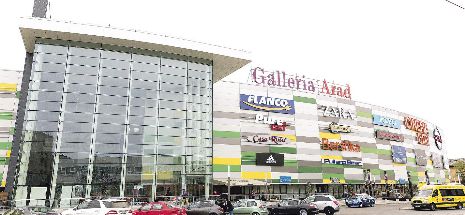 Galleria Arad şi Piatra Neamţ aduc proprietarului venituri cu 20% mai mici decât anul trecut