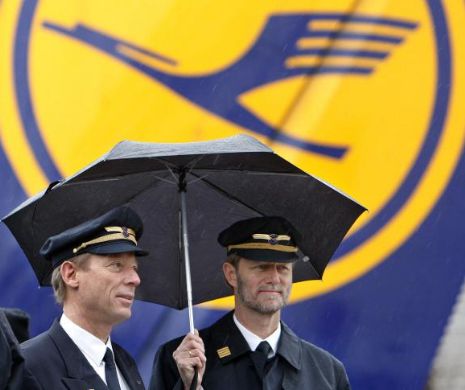 Lufthansa: Circa 1.000 de zboruri anulate miercuri din cauza grevei piloţilor; 140.000 de pasageri afectaţi