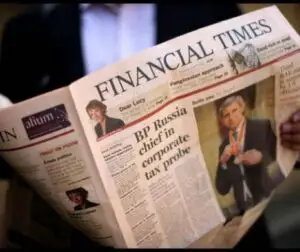 Axel Springer ar putea cumpăra ‘Financial Times’, tranzacţia fiind evaluată la un miliard de lire sterline