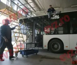RATB igienizează mijloacele de transport