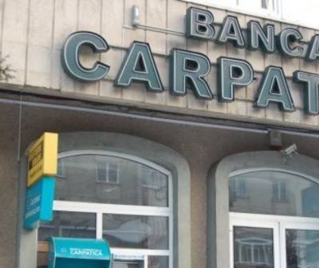 Banca Carpatica a raportat pierderi de 15 milioane de lei