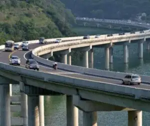 Cea mai nouă autostradă, construită prin apă