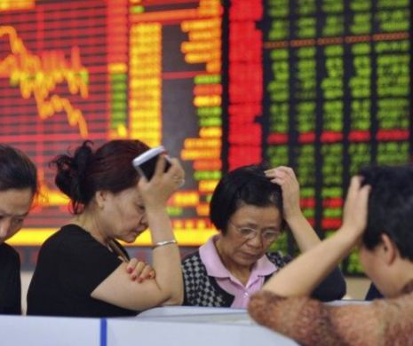 Evoluţii financiar-bancare şi bursiere – Pieţele din China cad brusc. Panică pe buirse!
