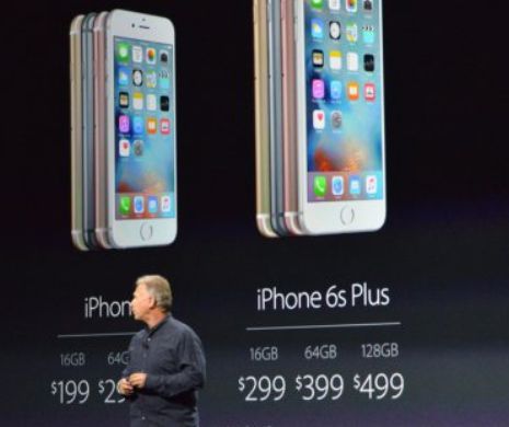 Apple a lansat iPhone 6s și 6s Plus