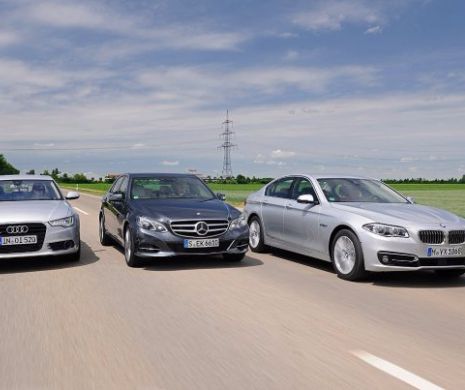 Se încinge bătălia dintre Audi, BMW și Mercedes-Benz