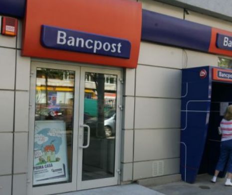Bancpost a încheiat primul semestru din 2015 cu un profit net de 34,6 milioane lei