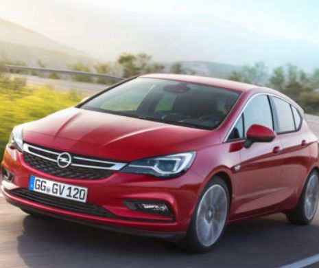Noul Opel Astra are un preţ de pornire de 15.600 euro