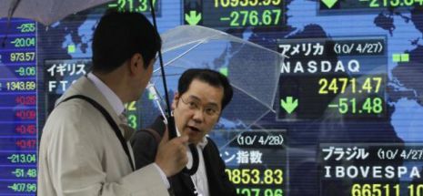 Pieţele asiatice, în derivă după noile date ale economiei japoneze