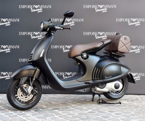 Un scuter „fashion” de 13.000 de euro: Vespa 946 by Giorgio Armani