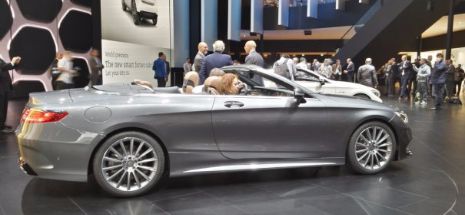 IAA 2015: Mercedes-Benz Clasa S Cabriolet – Lux fără opreliști