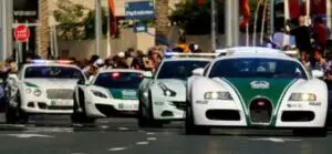 Această secţie de poliţie are în dotare cele mai scumpe maşini din lume