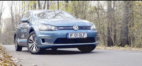 Volkswagen e-Golf, cea mai convențională mașină electrică