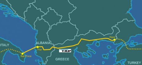 Grecia a aprobat construcţia gazoductului TAP