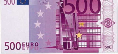 BCE vrea să retragă din circulaţie bancnota de 500 de euro