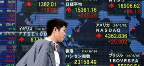 Pieţele asiatice, în derivă pe fodul datelor slabe ale economiei Chinei
