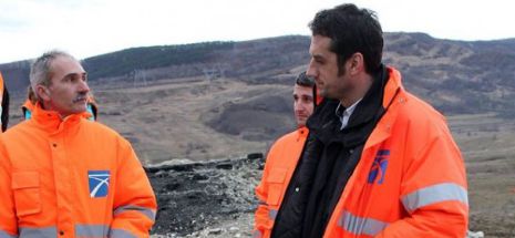 Șeful CNADNR a inspectat autostrada demolată Orăștie-Sibiu