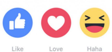 Like-ul de la Facebook are 5 noi „frăţiori”: love, wow, haha, sad, angry