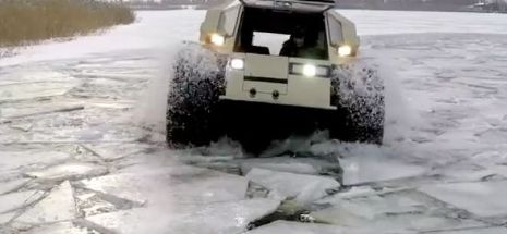 Vehiculul din Rusia care nu seamănă cu nimic din ce ai văzut până acum