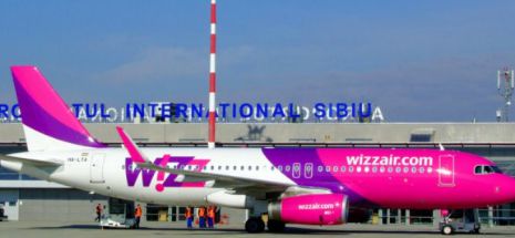 WizzAir investeşte 100 de milioane de euro într-o nouă bază la Sibiu