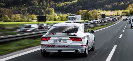 Un Audi A7, botezat Jack, circulă autonom pe șoselele germane