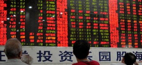 Pieţa bursieră din China, în scădere! Ultimele evoluţii