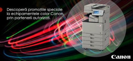Transformă-ți afacerea cu ajutorul culorilor și bucură-te de promoțiile speciale la echipamentele Canon (P)