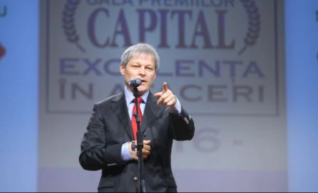 Dacian Cioloș, la Gala Premiilor Capital: “Sper să apuc ziua în care companiile de stat să ajungă la perfomanța mediului privat”
