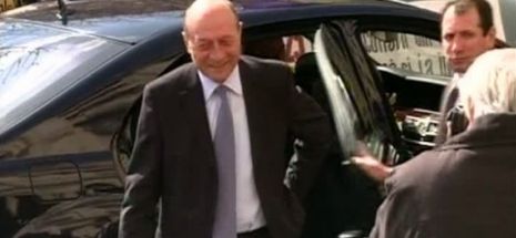 Traian Băsescu, audiat la Parchet. UPDATE A dat o declaraţie în dosarul în care este urmărit penal pentru spălare de bani