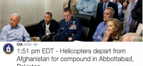 CIA a marcat printr-un live-tweet 5 ani de la operaţiunea în care a fost ucis Osama Ben Laden
