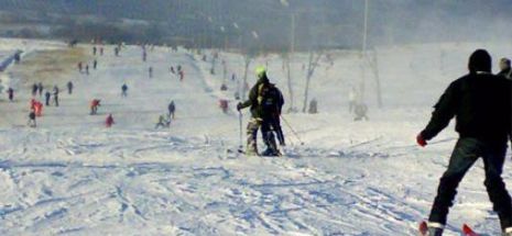 Pârtie de schi de 1,31 km la Bistrița