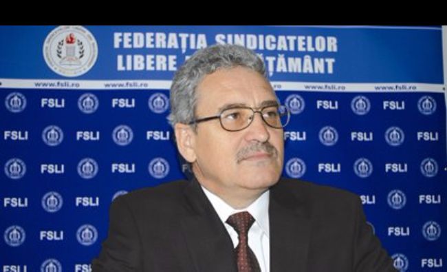 Simion Hăncescu (FSLI): Salariile personalului nedidactic vor creşte cu circa 20%