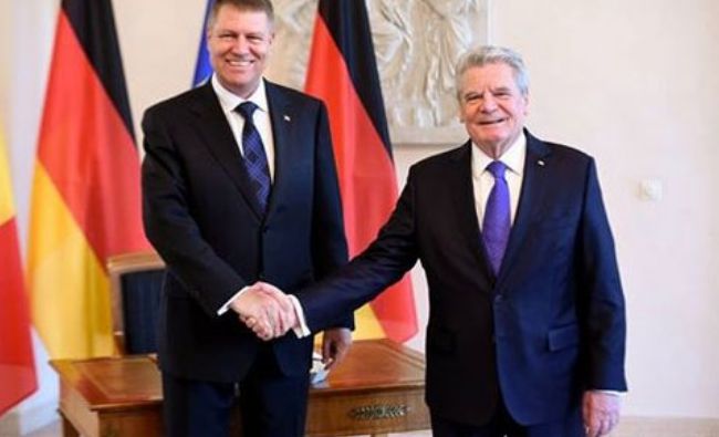 Iohannis: Relaţia româno-germană, foarte bună, începând de la cel mai înalt nivel politic