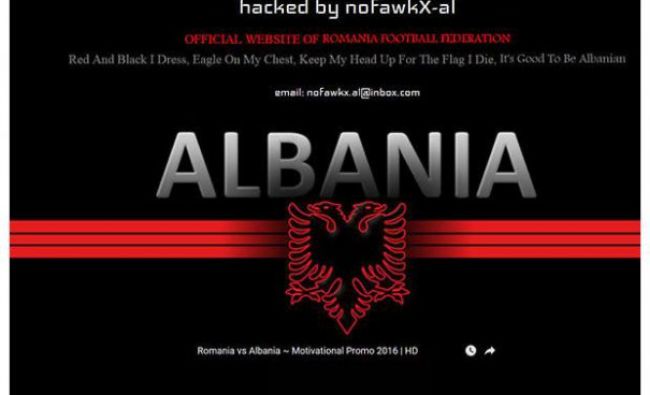 Site-ul FRF a fost spart de către hackeri albanezi