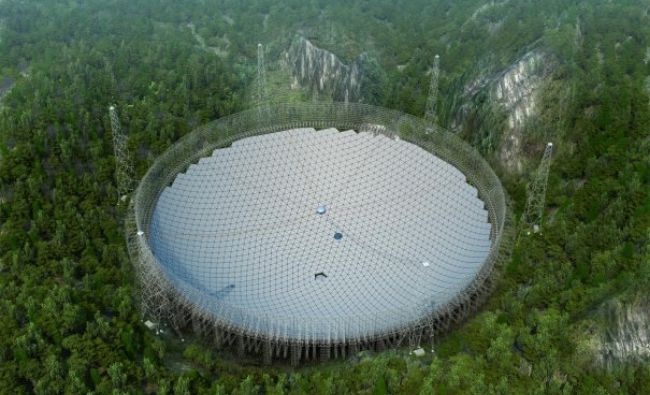 Cel mai mare radiotelescop din lume e gata. Acesta va căuta urme de viață extraterestră