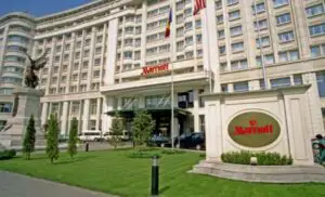 Percheziţii la Hotelul Marriott din Bucureşti