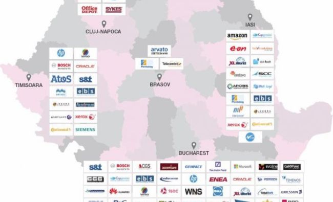 Harta multinaţionalelor din România. Sectorul imobiliar se bazează aproape exclusiv pe corporatişti