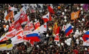 Zeci de ARESTĂRI în Rusia