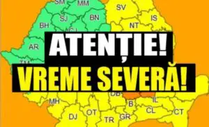 Vine urgia peste România! Meteorologii anunță Cod Portocaliu! Ce zone sunt afectate