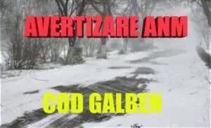 ANM: Avertizare NOWCASTING! Vor fi rafale de 65 km/h. Ce județe sunt sub COD GALBEN