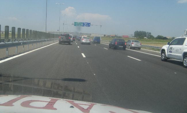 A fost reluată circulaţia rutieră pe A2 Bucureşti – Constanţa
