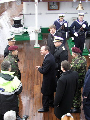 Preşedintele Băsescu, la întâlnirea de 35 ani de la absolvirea Academiei Navale