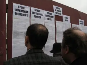 ANOFM: Rata şomajului a scăzut în iulie la 4,77%
