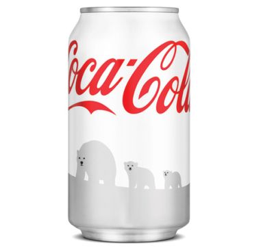 Cutiile de aluminiu Coca-Cola nu vor mai fi roşii, ci albe. Vezi cum vor arăta!