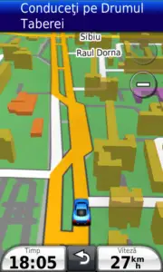 Cea mai avansată hartă de GPS a României a fost actualizată