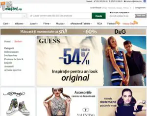 elefant.ro «fură» clienții Fashion Days