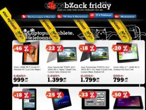 A ÎNCEPUT BLACK FRIDAY LA EMAG