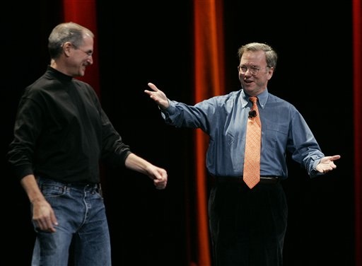 Ce spune Eric Schmidt, preşedintele executiv al Google, despre Steve Jobs